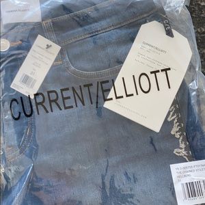 Two pairs of Current/Elliott Jeans - never worn
